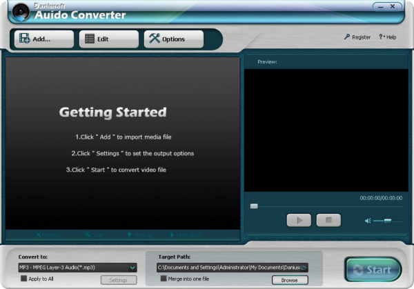 Daniusoft Audio Converter