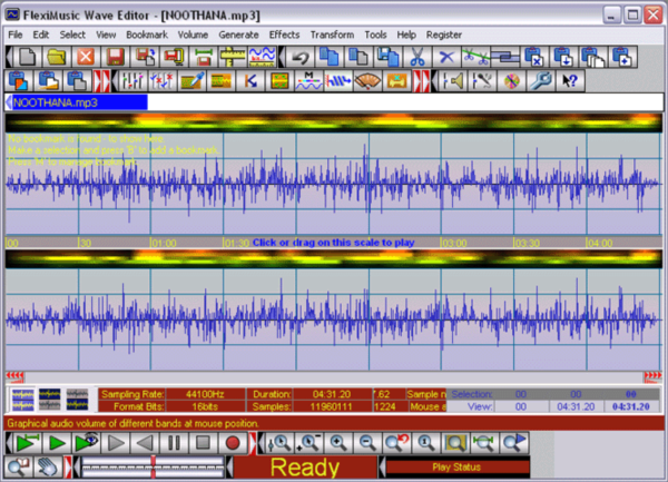 FlexiMusic Wave Editor