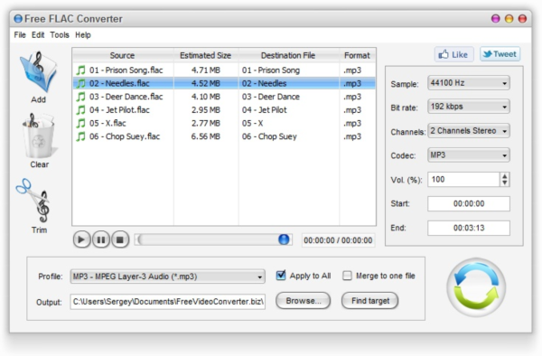 Free FLAC Converter