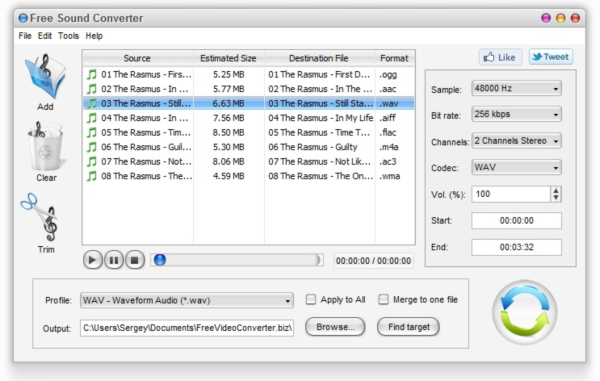 Free Sound Converter