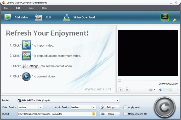 Leawo Video Converter