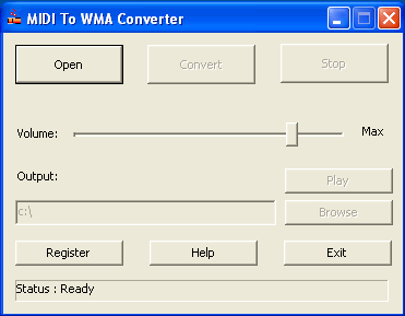 MIDI To WMA Converter