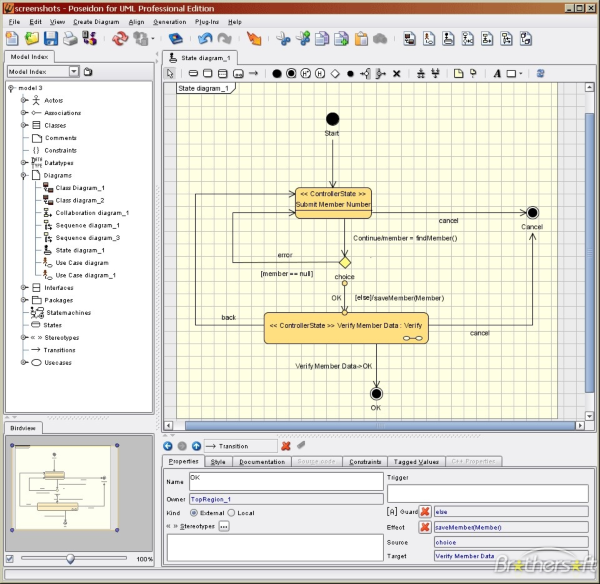 Poseidon for UML Standard Edition