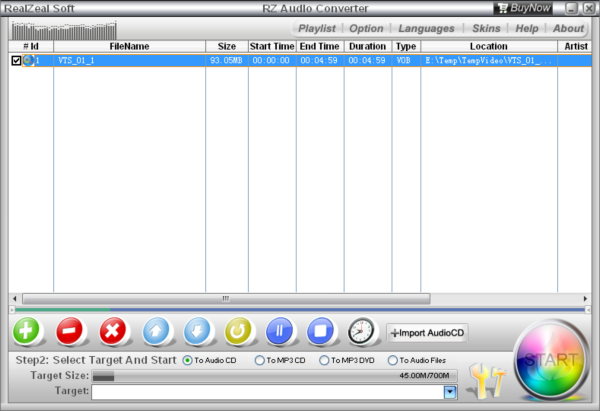 RZ Audio Converter