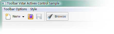 Toolbar Vstar Activex Control