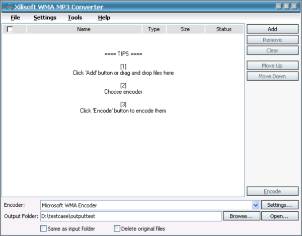 Xilisoft WMA MP3 Converter