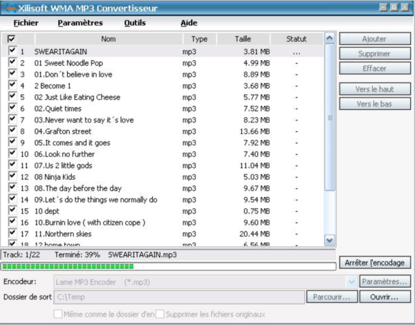 Xilisoft WMA MP3 Convertisseur