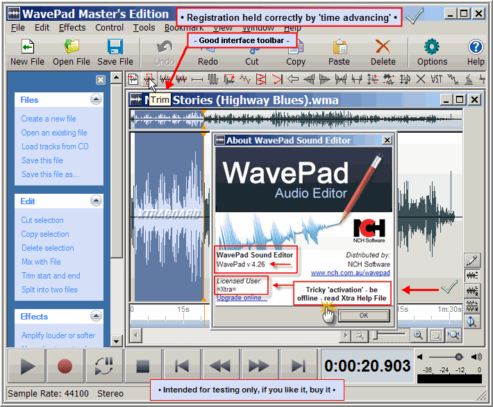 free download wavepad audio editor for pc