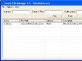 Sound File Manager