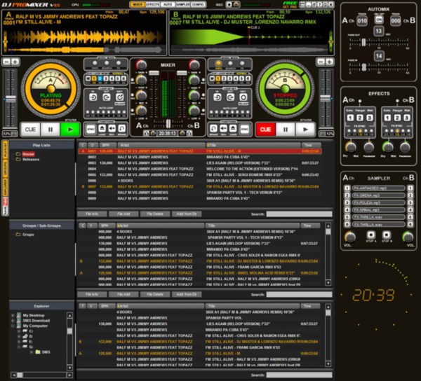 DJ ProMixer Free Home Edition