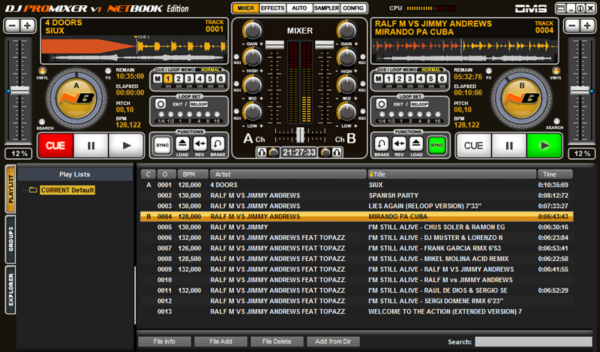 DJ ProMixer NB Netbook Edition