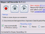 Skype Call Recording