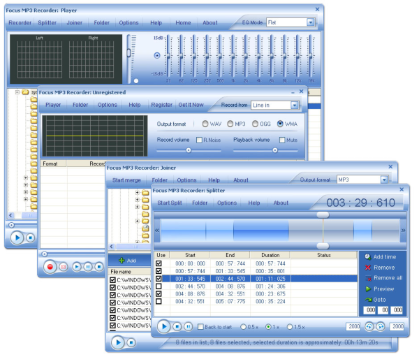 Focus Mp3 Recorder