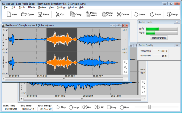 Labs Audio Editor