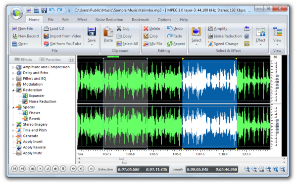 Power Sound Editor Free