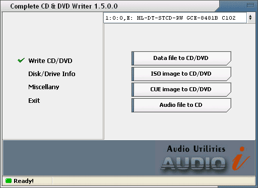 Complete CD & DVD Writer