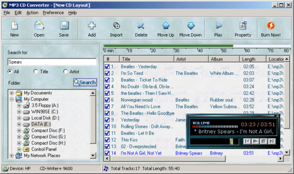 MP3 CD Converter Professional