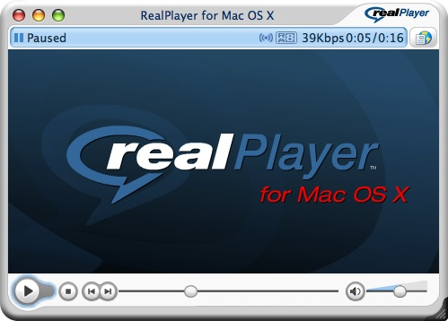 RealPlayer For Mac