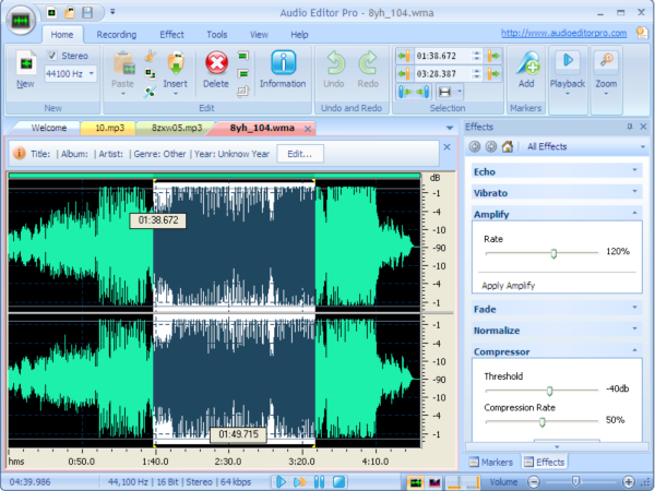 Audio Editor Pro