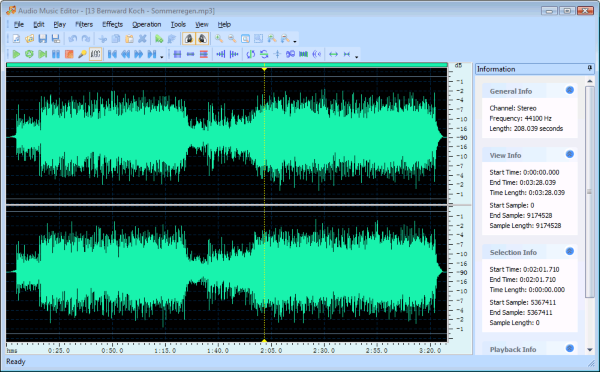 Audio Music Editor