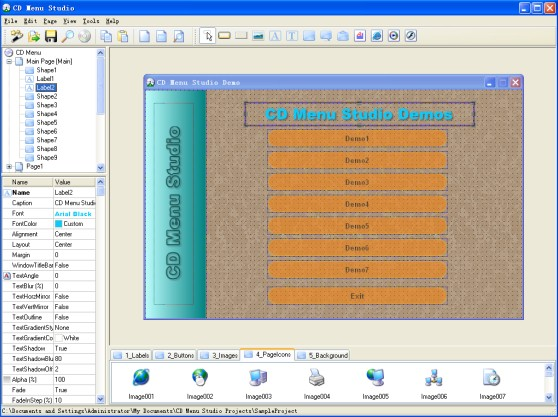 CD Menu Studio