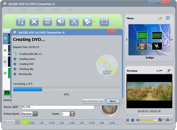 ImTOO AVI to DVD Converter