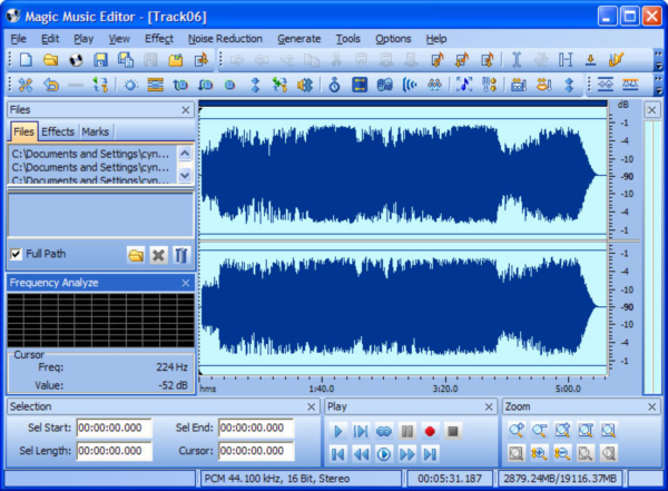 Magic Music Editor