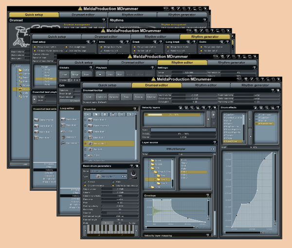 MDrummer 2 Small, free VST drum plugin