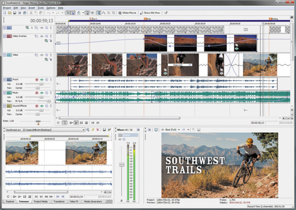 Sony Vegas Movie Studio Platinum