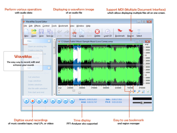 WaveMax Sound Editor