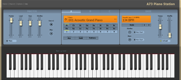 A73 Piano Station