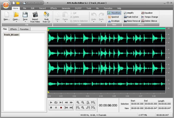 AVS Audio Editor