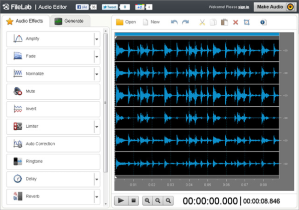 FileLab Audio Editor