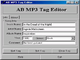 AB MP3 Tag Editor