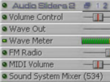 Audio Sliders