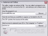 Autorun Inf Editor