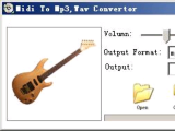 Midi To Wav Mp3 Convertor