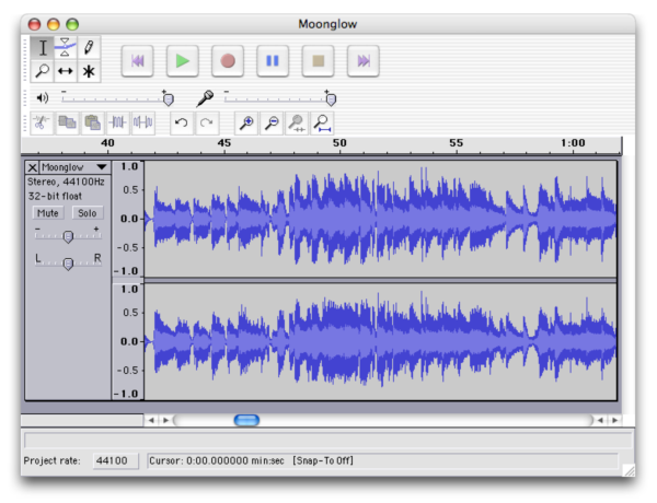 Audacity for Mac