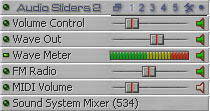 Audio Sliders