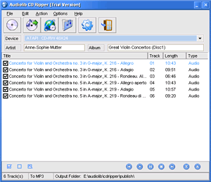 Audiolib CD Ripper