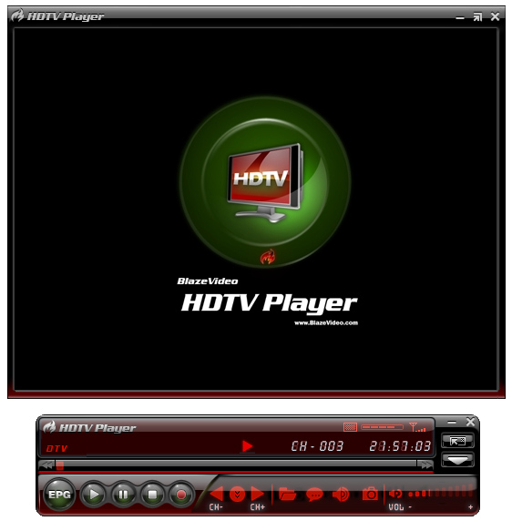 BlazeVideo HDTV player