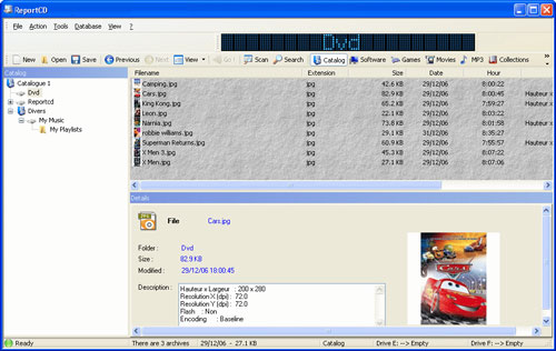 Disk Catalog Software
