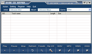 Ease CD to MP3 Ripper