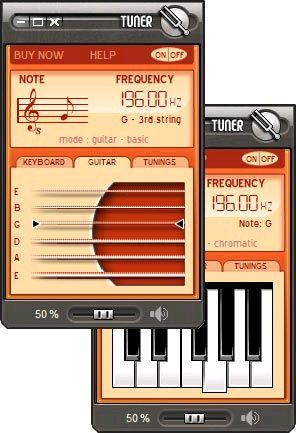 Guitar-Online Tuner