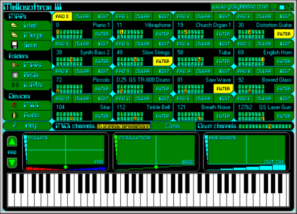 Mellosoftron