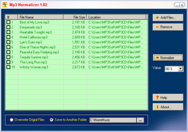 MP3 Normalizer