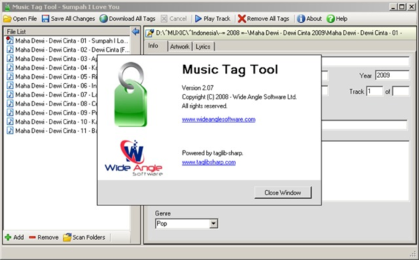 Music Tag Tool