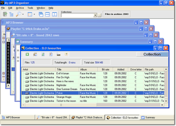 My MP3 Organizer