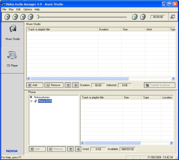 Nokia Audio Manager