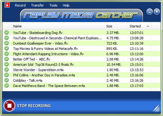 Transfer tools. Replay Media Catcher. Программа Кэтчер. Recording Tools.